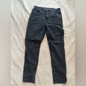 American eagle outfitters black mom jean